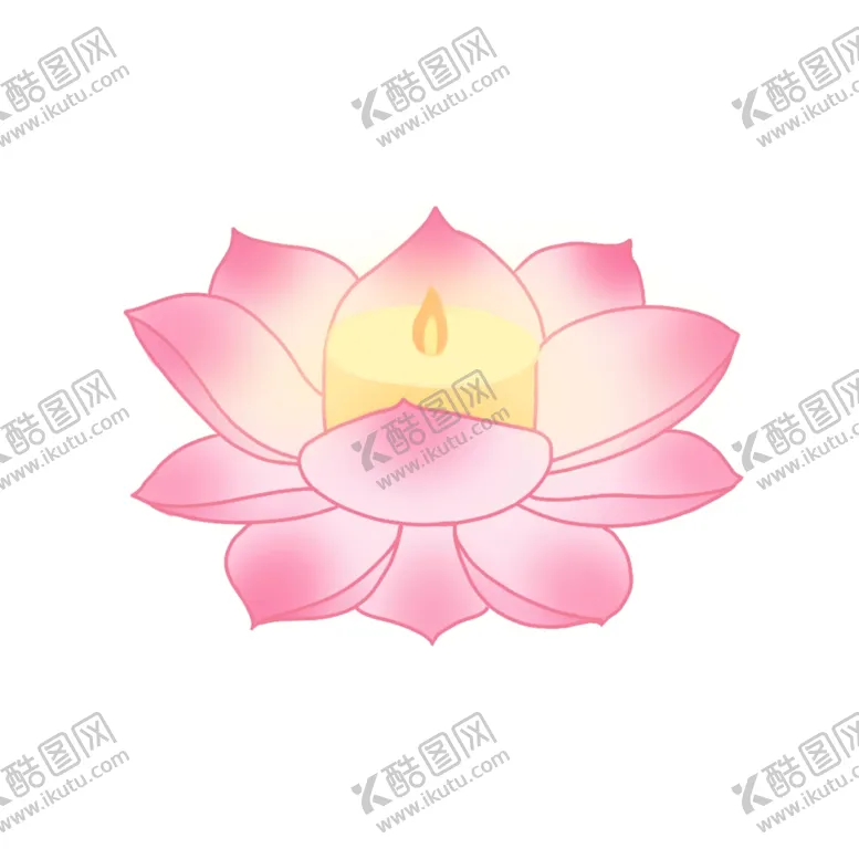 编号：12342007021149309026【酷图网】源文件下载-荷花灯插画