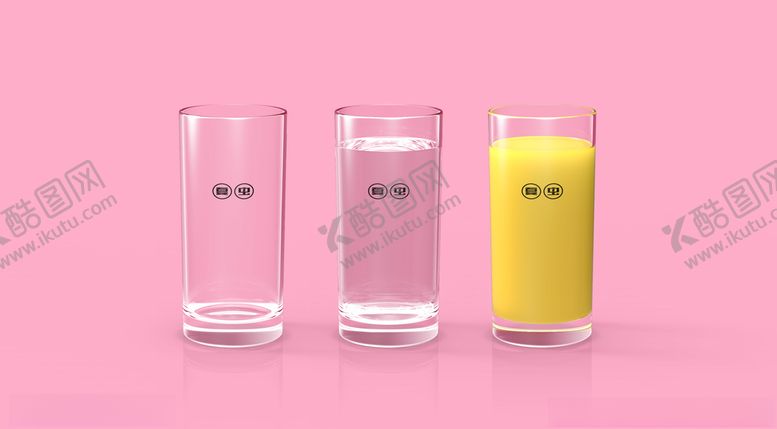 编号：21991309091924086799【酷图网】源文件下载-玻璃杯样机