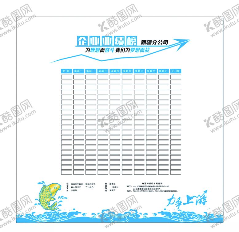 编号：61695809251143106179【酷图网】源文件下载-企业业绩榜