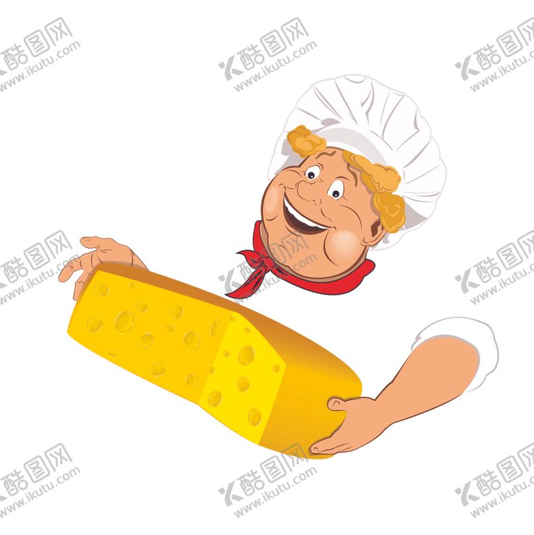 编号：34638210270701259292【酷图网】源文件下载-卡通厨师制作蛋糕人物素材