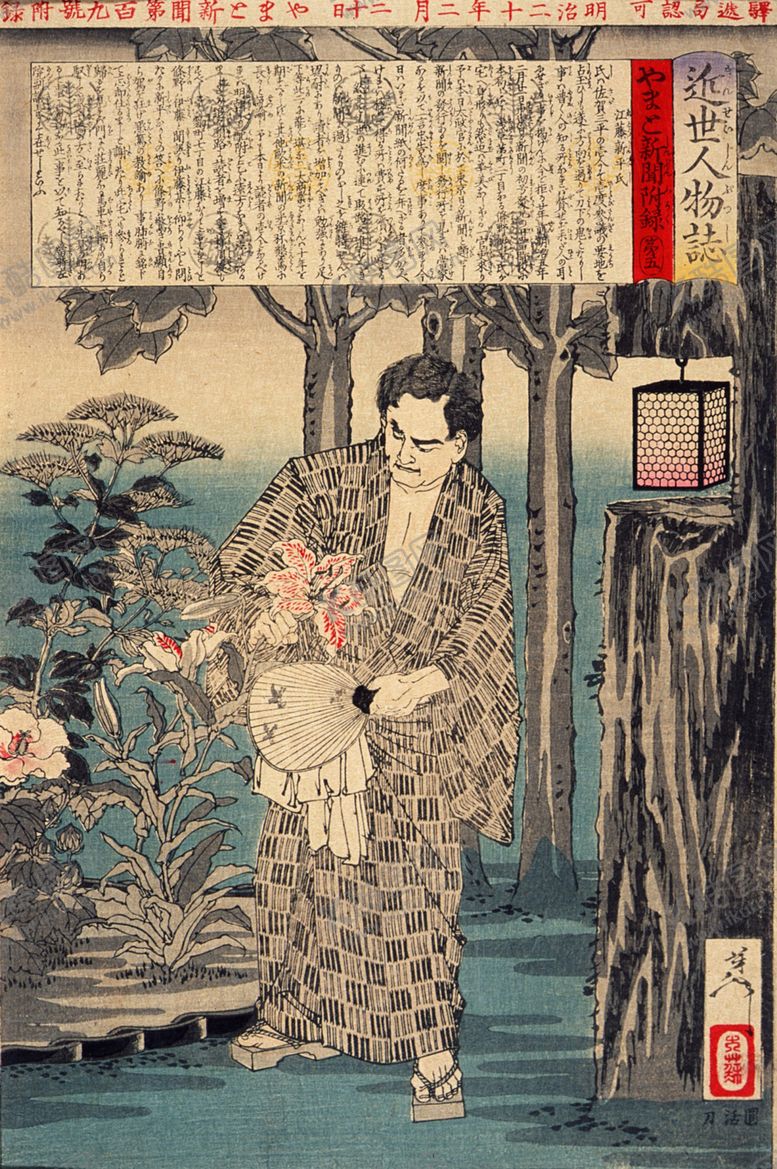 编号：48948303102333271709【酷图网】源文件下载-月冈芳年浮世绘