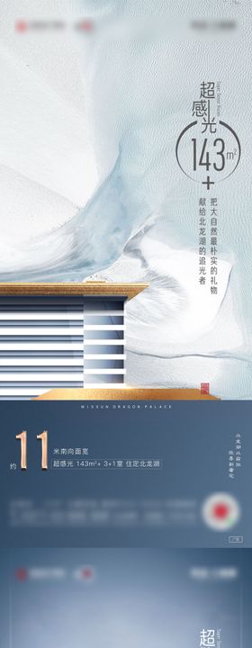 地产形象价值点系列海报