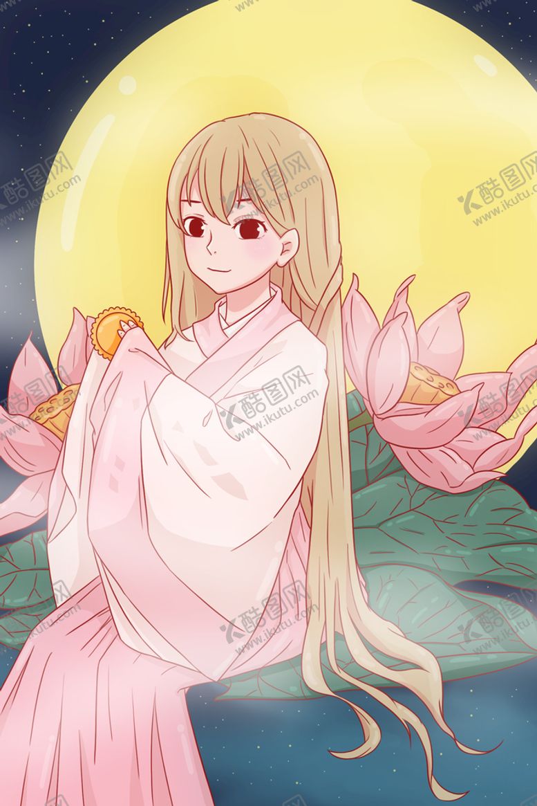 编号：53812910232333559097【酷图网】源文件下载-中秋节插画海报