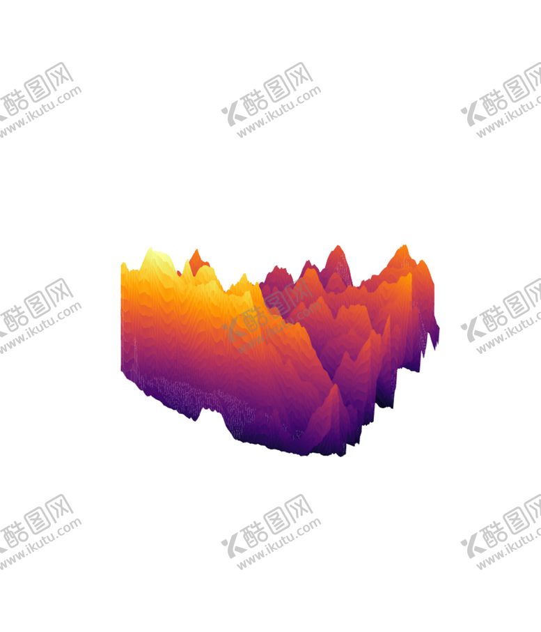 编号：37509609190415555479【酷图网】源文件下载-抽象山峰