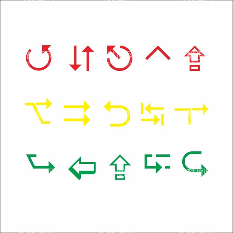 编号：43804712030659408199【酷图网】源文件下载-箭头方向导向指示icon小图标