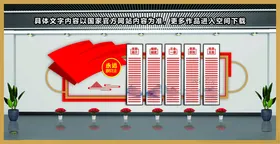 党建文化墙品牌雕刻活动中心