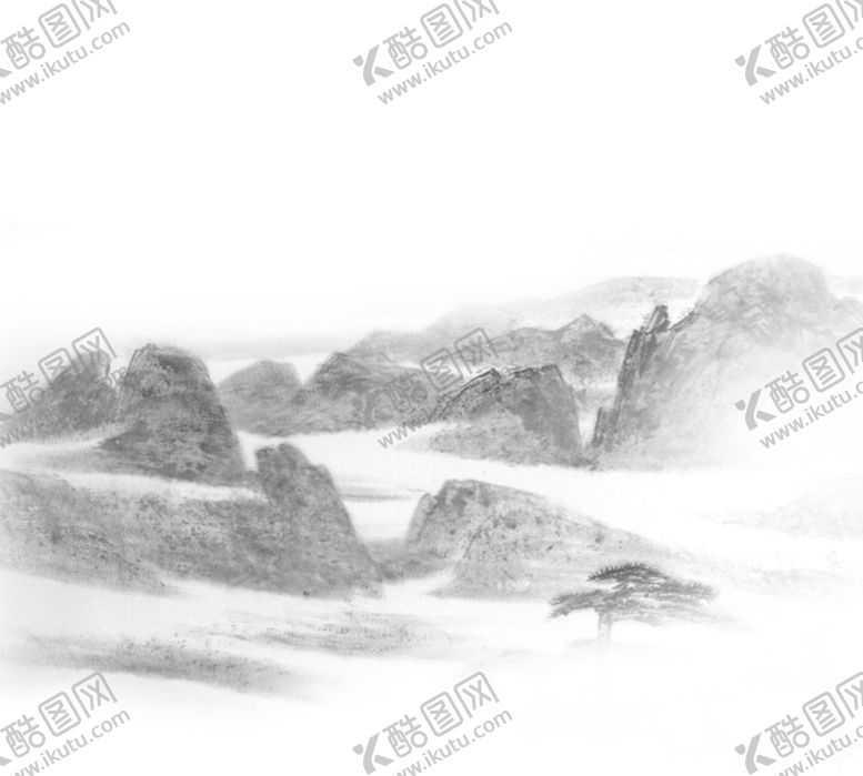 编号：83446605101247235404【酷图网】源文件下载-水墨山水素材