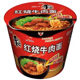 红烧牛肉面泡面