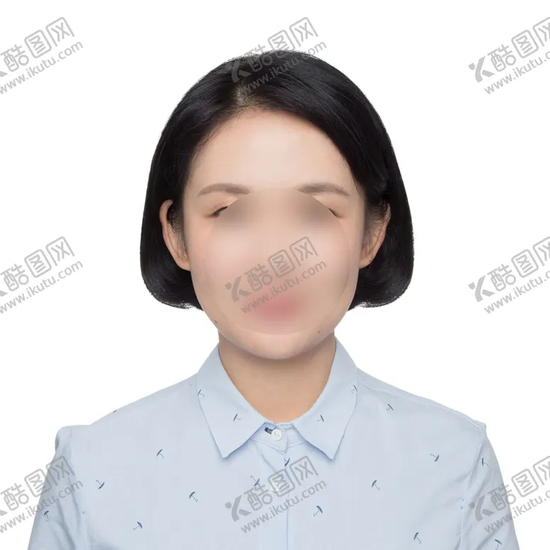 编号：64574811111354521926【酷图网】源文件下载-证件照女服装