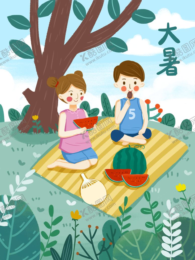 编号：24579111181117315663【酷图网】源文件下载-大暑  