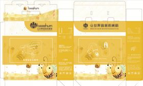 儿童座椅包装展开图