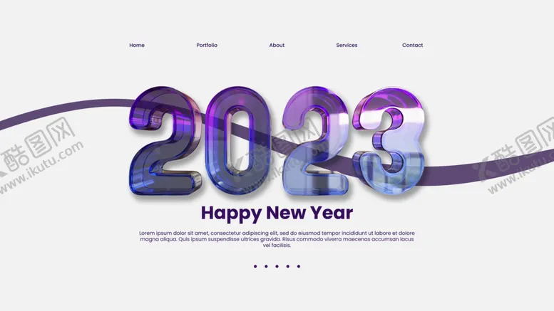 编号：40381609272130240419【酷图网】源文件下载-2023字体设计     