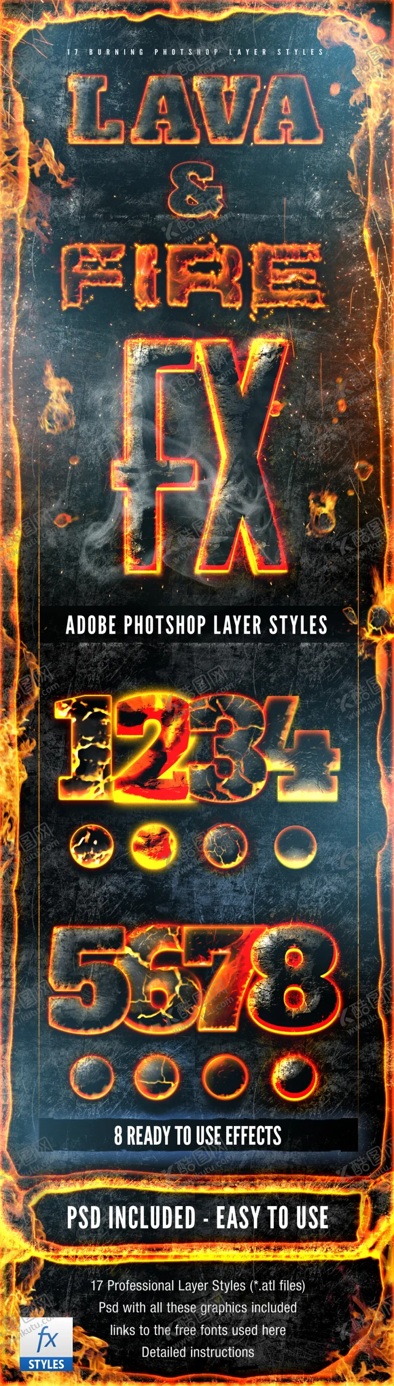 编号：41273909180840477946【酷图网】源文件下载-火焰燃烧字体效果