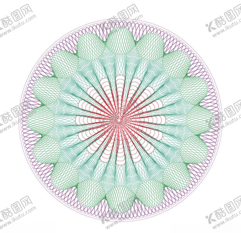编号：56959305032234151251【酷图网】源文件下载-设计防伪超线团花包装