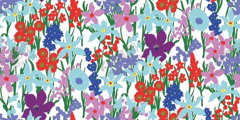 编号：90221809092301548771【酷图网】源文件下载-手绘小碎花