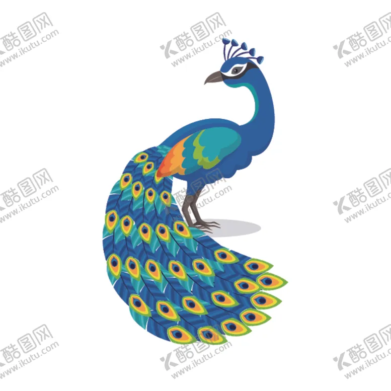 编号：88174406290159317001【酷图网】源文件下载-孔雀logo