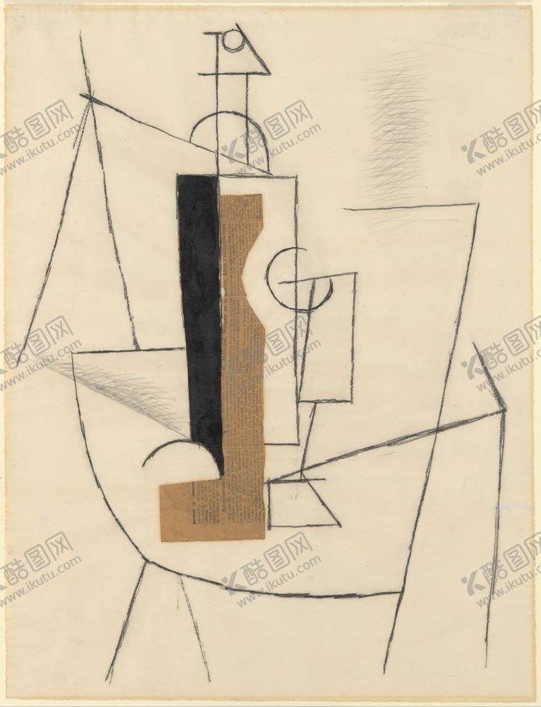 编号：89497410131252374229【酷图网】源文件下载-毕加索抽象绘画作品