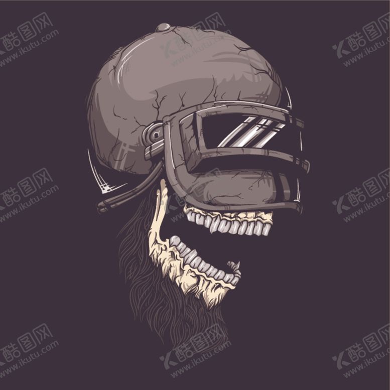 编号：27195410211438271687【酷图网】源文件下载-骷髅创意头像