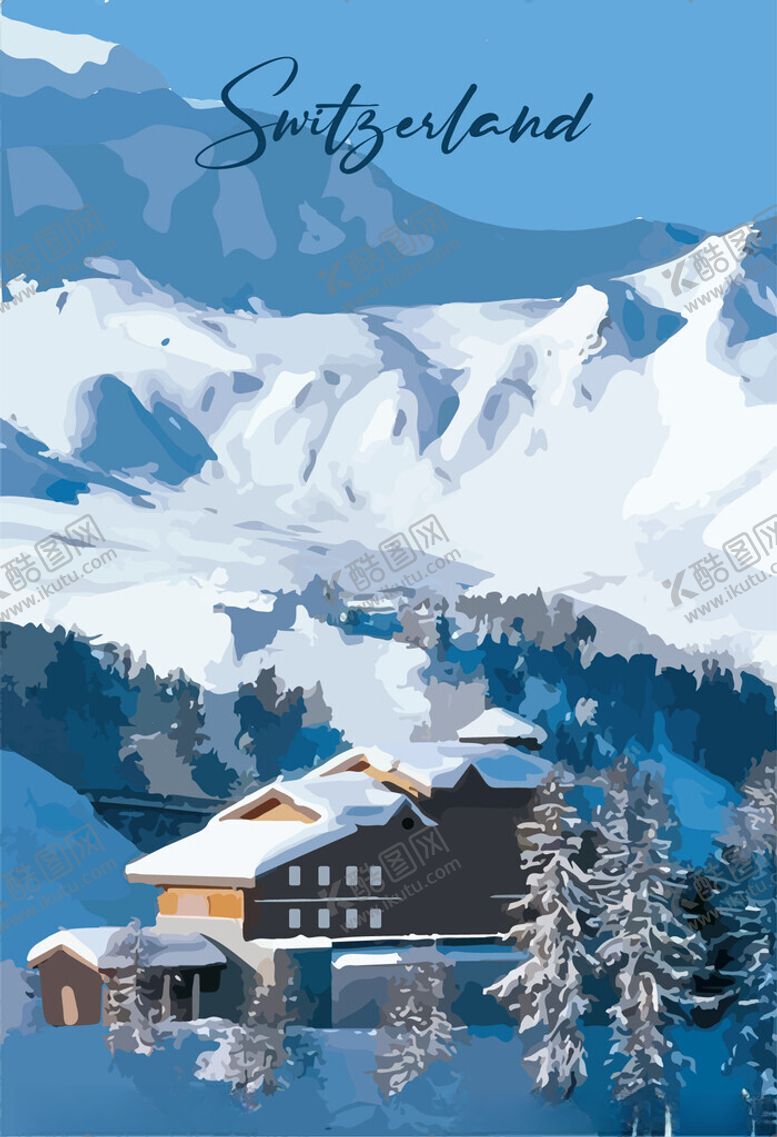 编号：10220802270754372407【酷图网】源文件下载-雪山