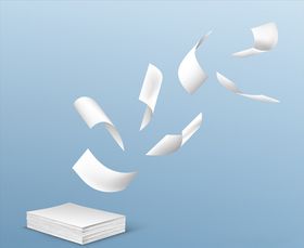 空白白纸