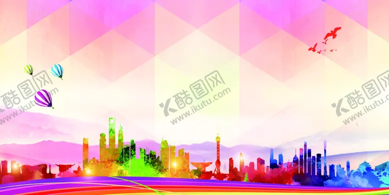 编号：52871910101444126157【酷图网】源文件下载-城市背景