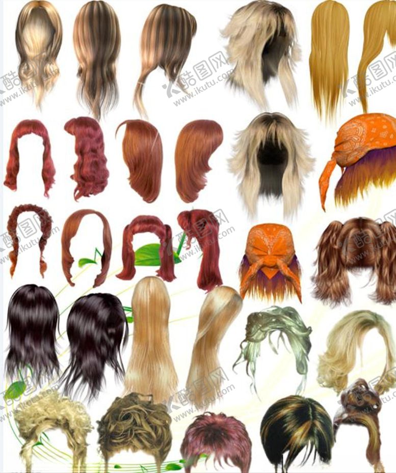 编号：75071609210204351850【酷图网】源文件下载-头发