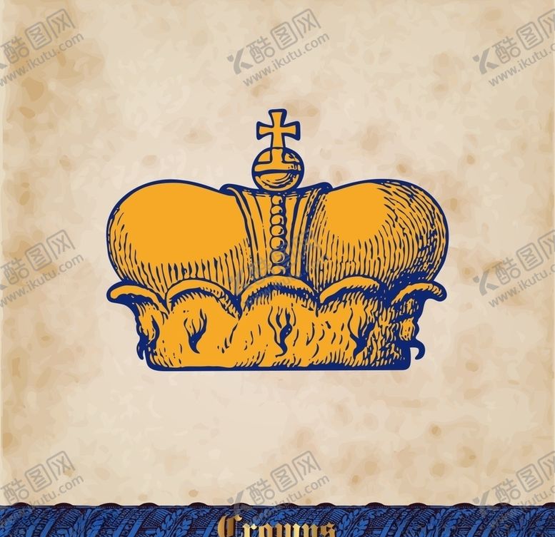 编号：53527109151952043413【酷图网】源文件下载-皇冠手绘