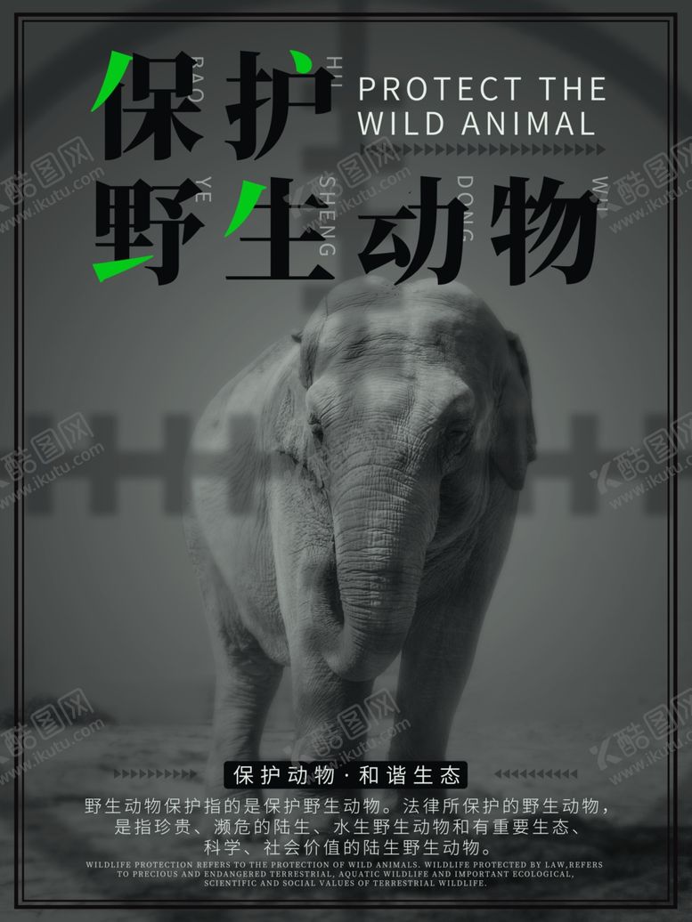 编号：19521309251149384441【酷图网】源文件下载-保护野生动物