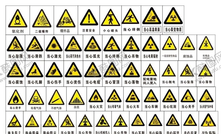 编号：68575110101135162626【酷图网】源文件下载-安全生产标识牌