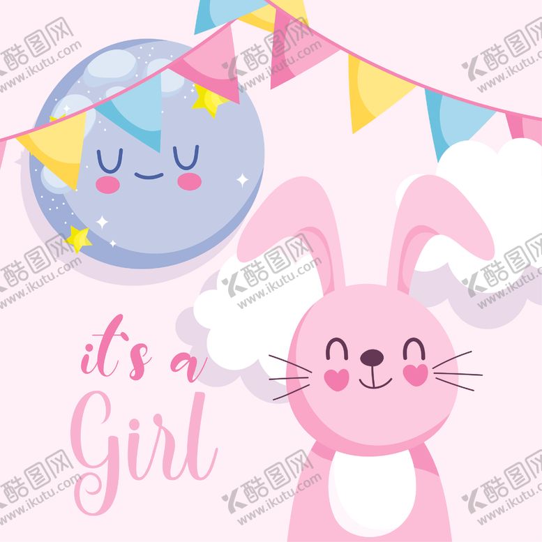 编号：83633104171105309002【酷图网】源文件下载-手绘淡彩动物