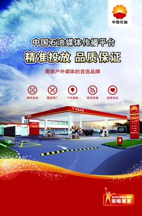 中国石油海报展架写真