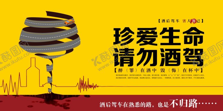 编号：50719106180500162756【酷图网】源文件下载-交通安全展板酒驾