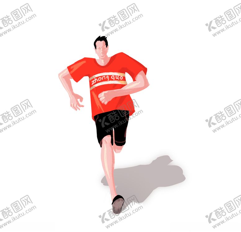 编号：92318610111551402469【酷图网】源文件下载-奔跑的人