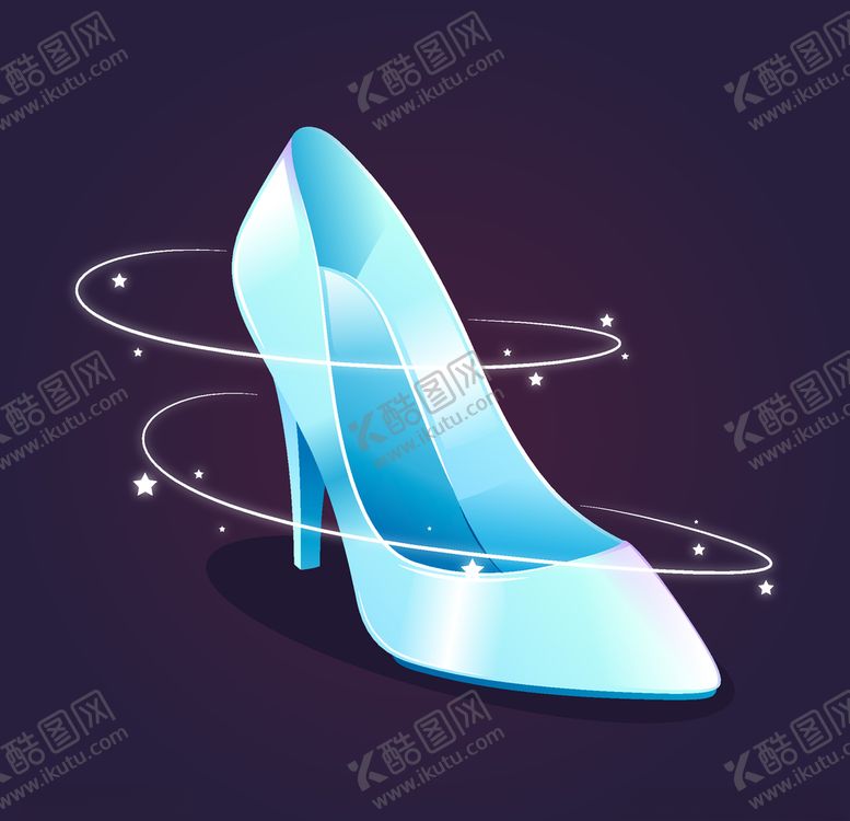 编号：94126610090609107456【酷图网】源文件下载-水晶鞋