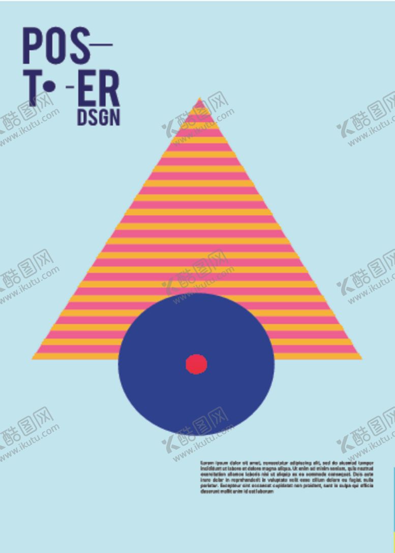 编号：38348209241755063922【酷图网】源文件下载-几何拼接创意海报图案