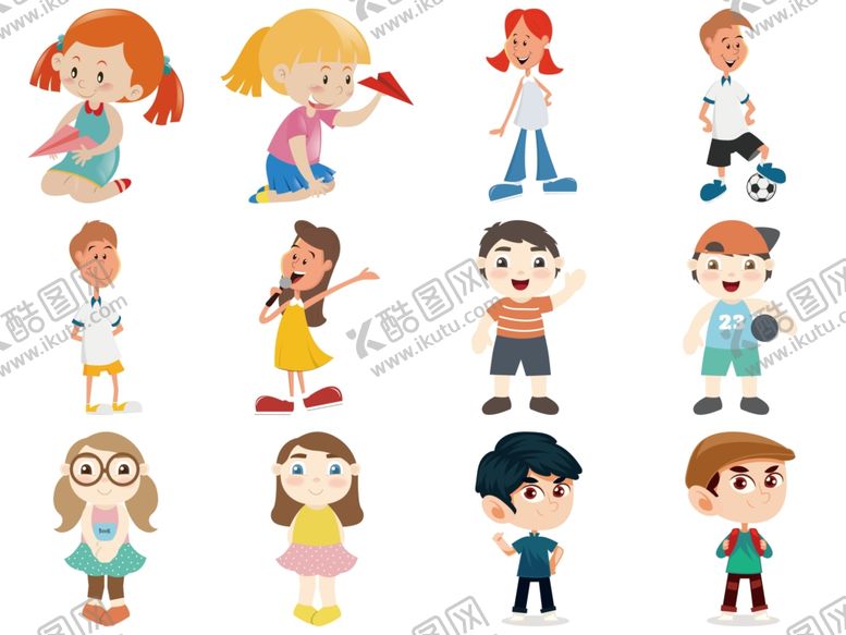 编号：81578309221900441853【酷图网】源文件下载-卡通儿童