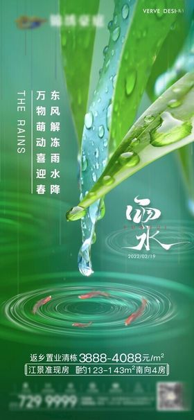 中国传统24节气雨水