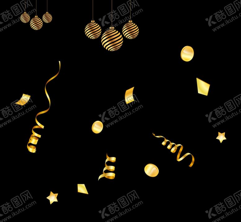 编号：15506710110919482451【酷图网】源文件下载-彩带装饰