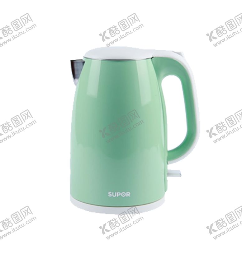 编号：19847906182324204704【酷图网】源文件下载-苏泊尔双层防烫保温电水壶