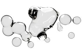 水滴水珠泡泡透明肥皂泡泡