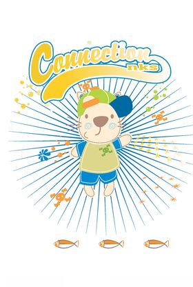 幼童印花服装数码儿插画图腾图案