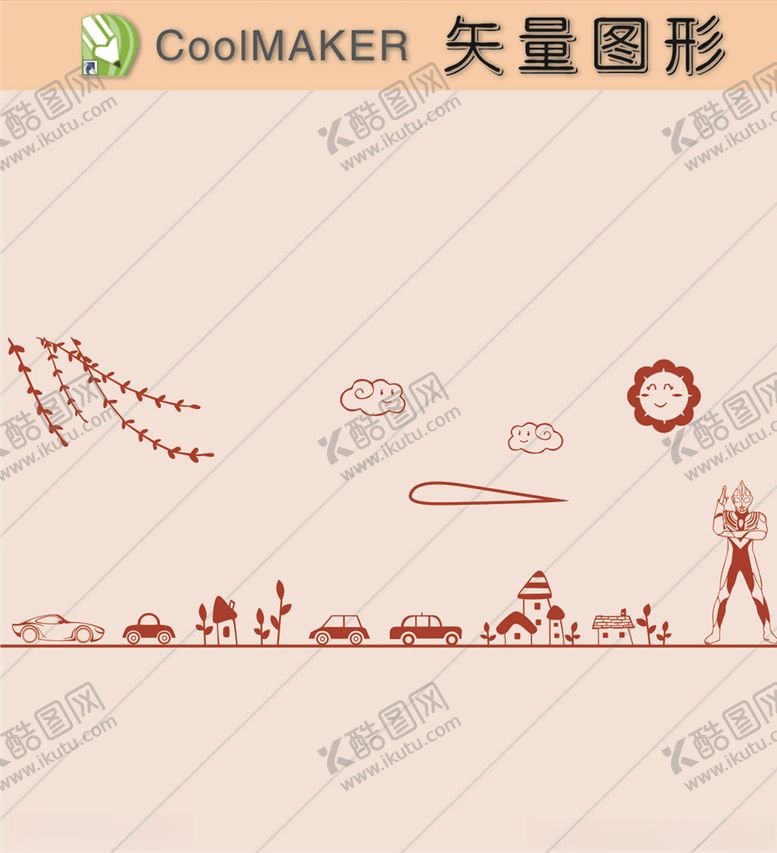 编号：37635610191106208247【酷图网】源文件下载-卡通画卡通素材矢量动物