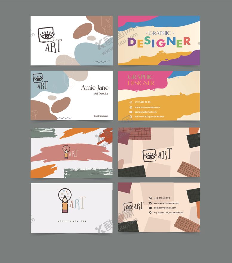 编号：87560711241148457052【酷图网】源文件下载-创意名片