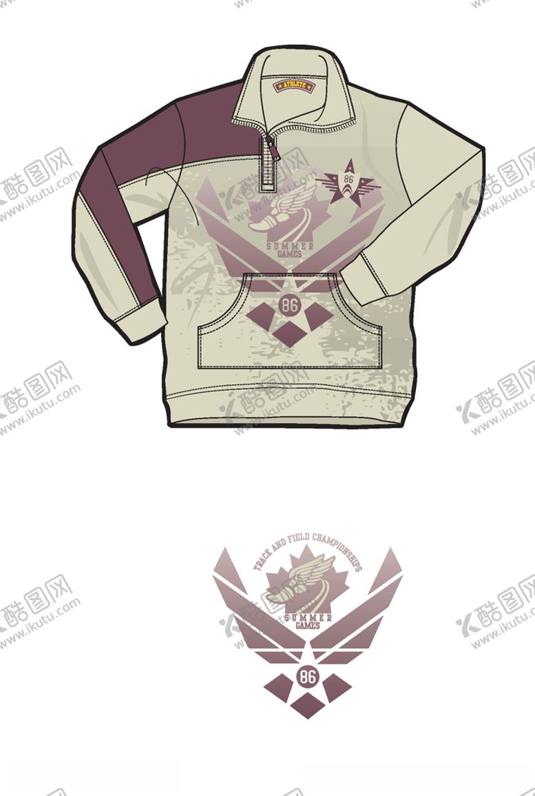 编号：70220306241108243519【酷图网】源文件下载-服装印花