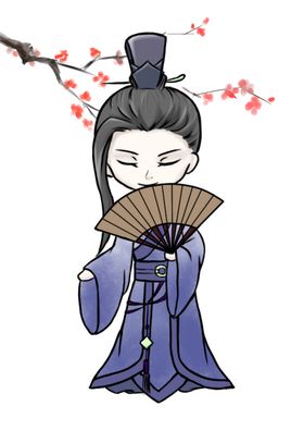 中国风水墨梅