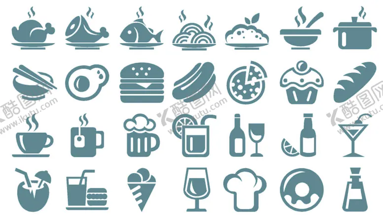 编号：71634210100626426025【酷图网】源文件下载-食物水果饮料餐具