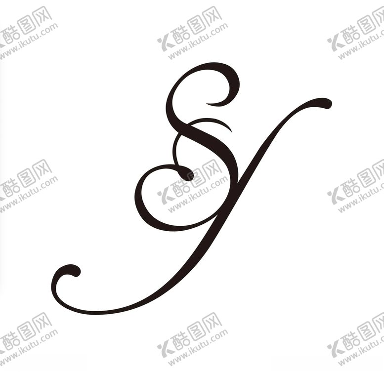 编号：69343704200849024675【酷图网】源文件下载-婚礼字母LOGO
