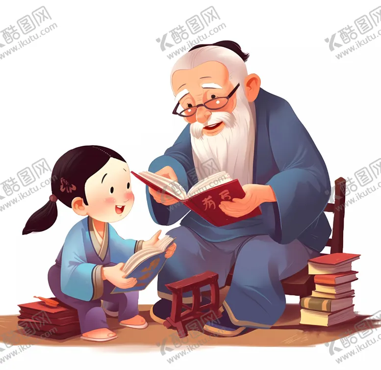 编号：65523301172352005577【酷图网】源文件下载-古代读书
