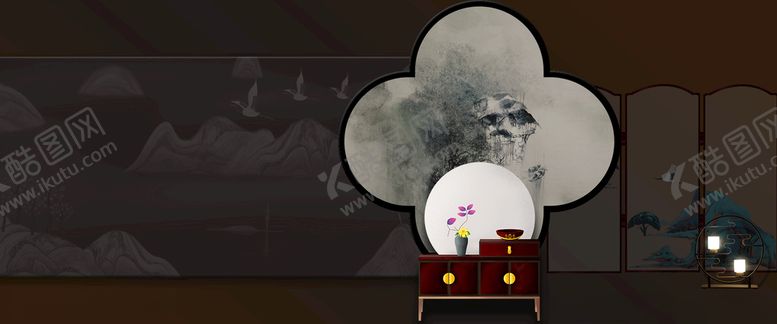 编号：81167001220637154124【酷图网】源文件下载-国风banner展板