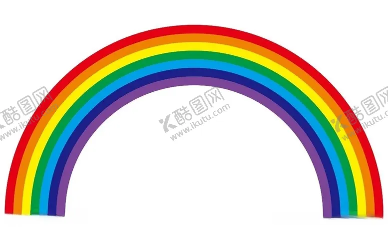 编号：44541606290046286829【酷图网】源文件下载-矢量彩虹